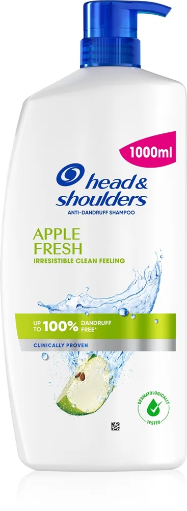 Head & Shoulders Apple Fresh Schampo mot mjäll 1000 ml