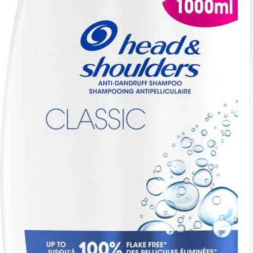 Head & Shoulders Classic Clean Schampo mot mjäll Pump 1000 ml