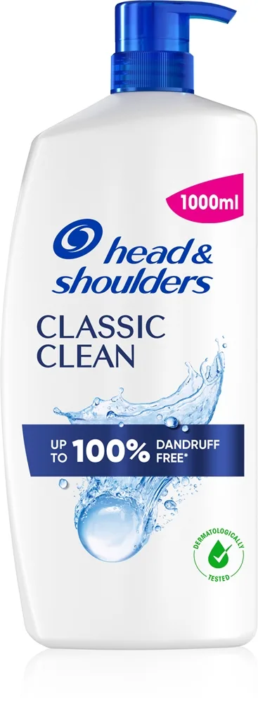 Head & Shoulders Classic Clean Schampo mot mjäll 1000 ml