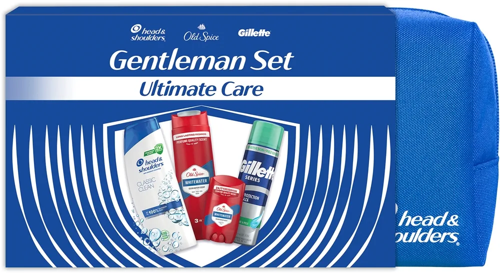Head & Shoulders Gentleman Set Ultimate Care Presentförpackning för kropp och hår