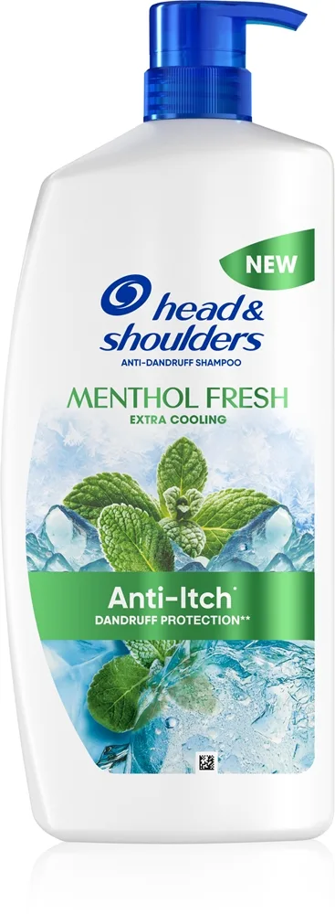 Head & Shoulders Menthol Fresh Extra Cooling Schampo mot mjäll med avkylande effekt 1000 ml