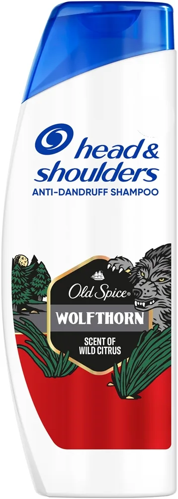 Head & Shoulders Old Spice Wolfthorn hilsettä ehkäisevä shampoo 400 ml
