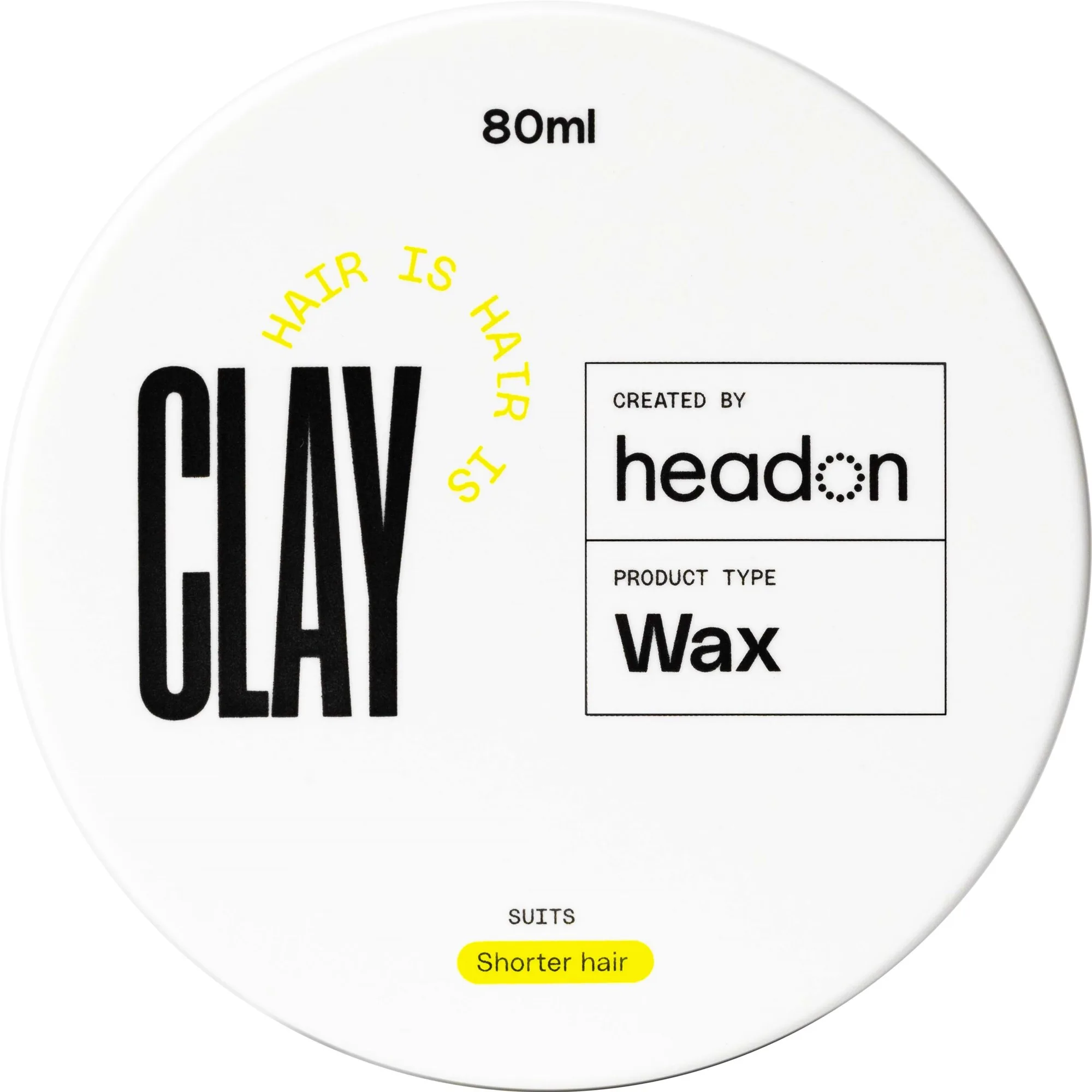 Headon Clay Wax 80 ml