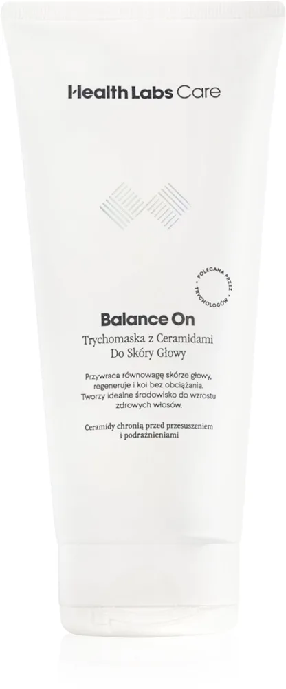 Health Labs Care Balance On Trichomaska with ceramides for the scalp ravitseva ja kosteuttava hiusnaamio sisältää keramideja 200 ml