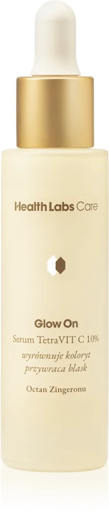 Health Labs Care Glow On TetraVit C 10% Serum kasvoseerumi sisältää C-vitamiinia 30 ml
