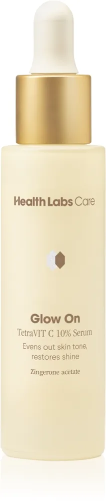Health Labs Care Glow On TetraVit C 10% Serum Gesichtsserum mit Vitamin C 30 ml