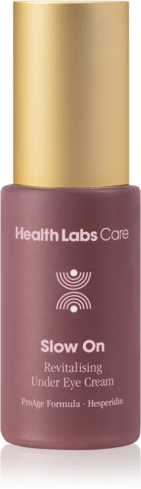 Health Labs Care Slow On revitalisierende Creme für Augen und Augenlider 15 ml