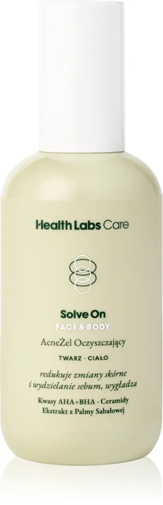 Health Labs Care Solve On Rensegel til ansigt og krop 200 ml