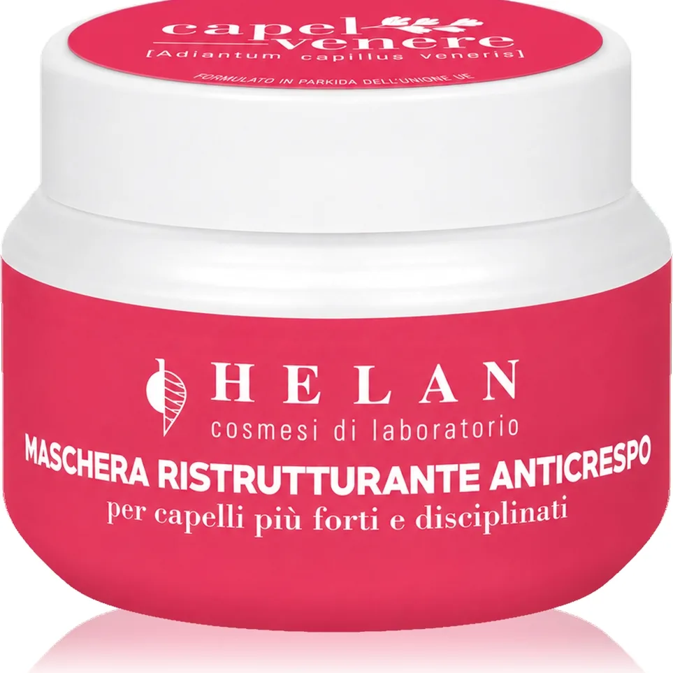 Helan CAPELVENERE Anti-Frizz Restructuring Hair Mask Udglattende maske Til bølget og krøllet hår 150 ml