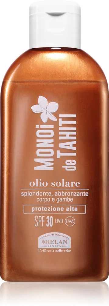 Helan MONOÏ de TAHITI Shiny Suntan Oil SPF30 Beskyttende olie Til solbruning SPF 30 150 ml