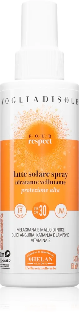 Helan Suntan Milk Spray High Protection SPF30 Skyddande solkräm i spray SPF 30 150 ml
