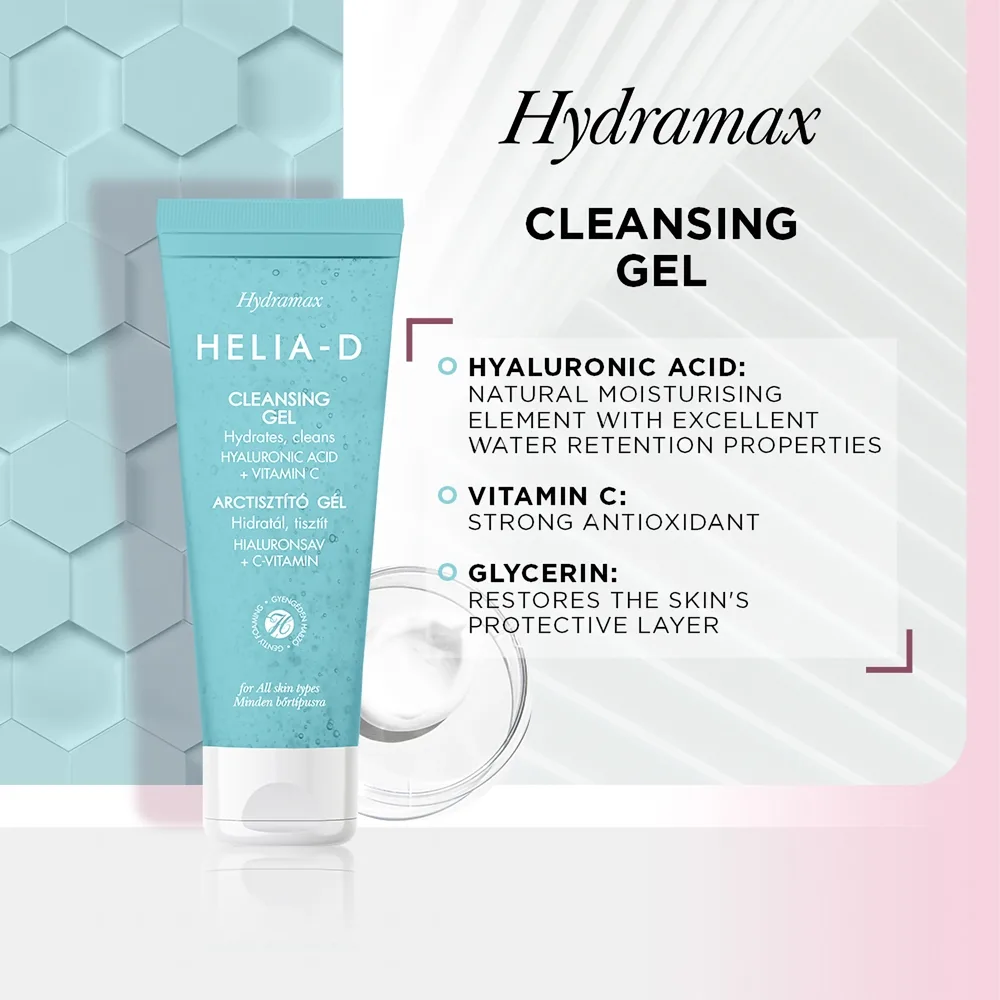 Helia-D Hydramax Fuktgivande reningsgel 125 ml