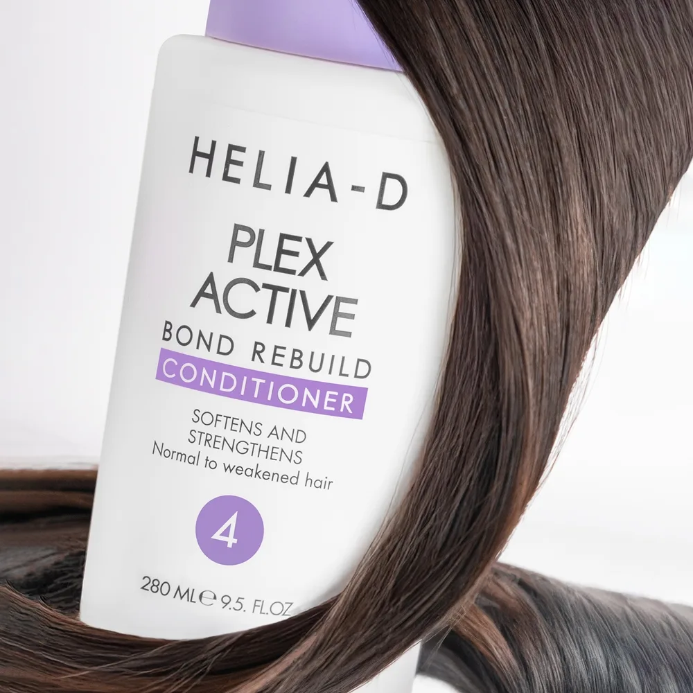 Helia-D Plex Active Bond Rebuild vahvistava ja uudistava hoitoaine kaikille hiustyypeille 280 ml