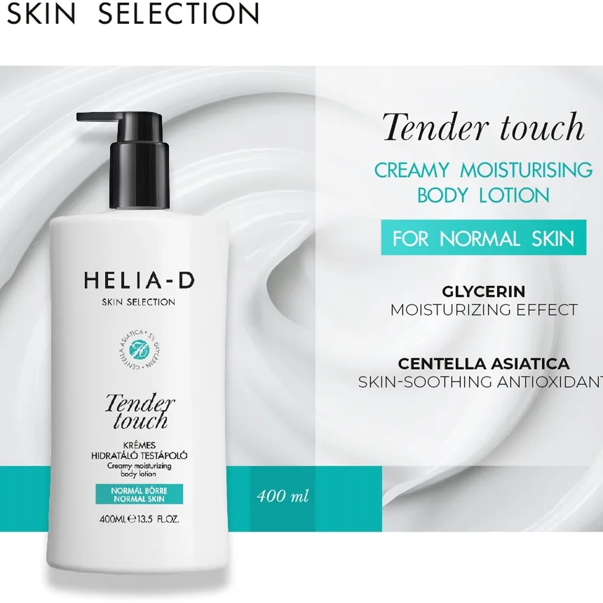 Helia-D Skin Selection Fuktgivande kroppskräm För normalhud 400 ml