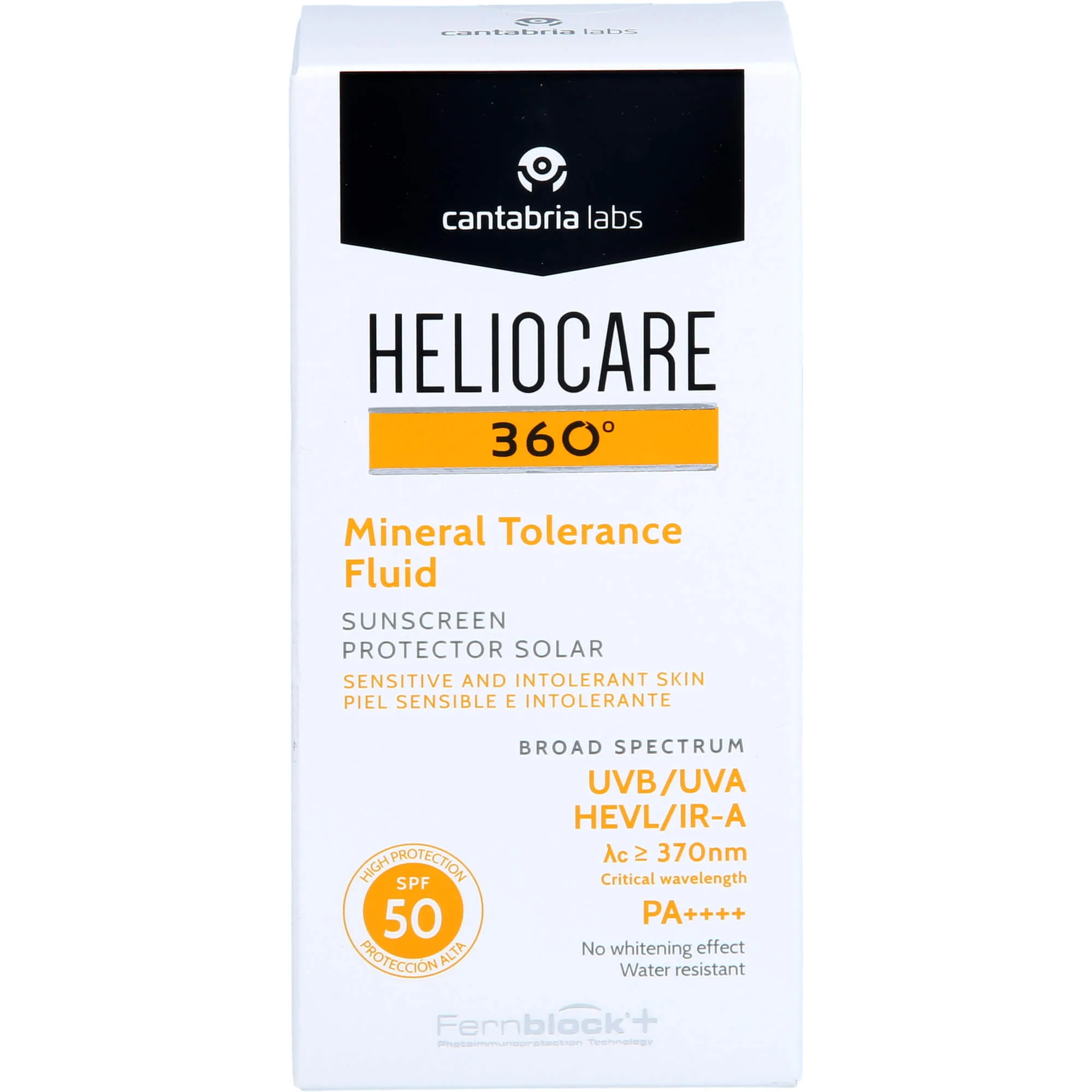 HELIOCARE 360 Mineral Tolerance Fluid SPF 50  für empfindliche und atopische Haut, 50 ml Lotion