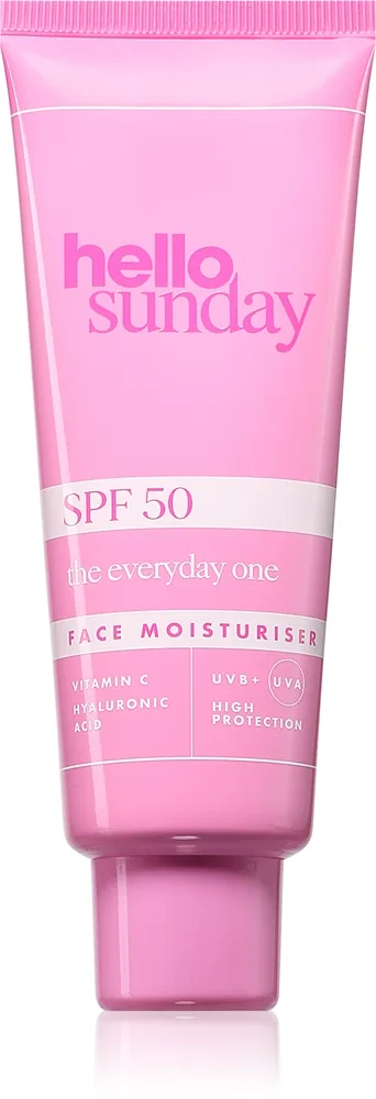 hello sunday the everyday one SPF 50 Fuktgivande kräm för ansikte SPF 50 75 ml