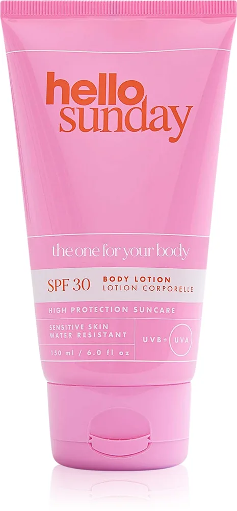 hello sunday the one for the body Krops solcreme lotion SPF 30 150 ml
