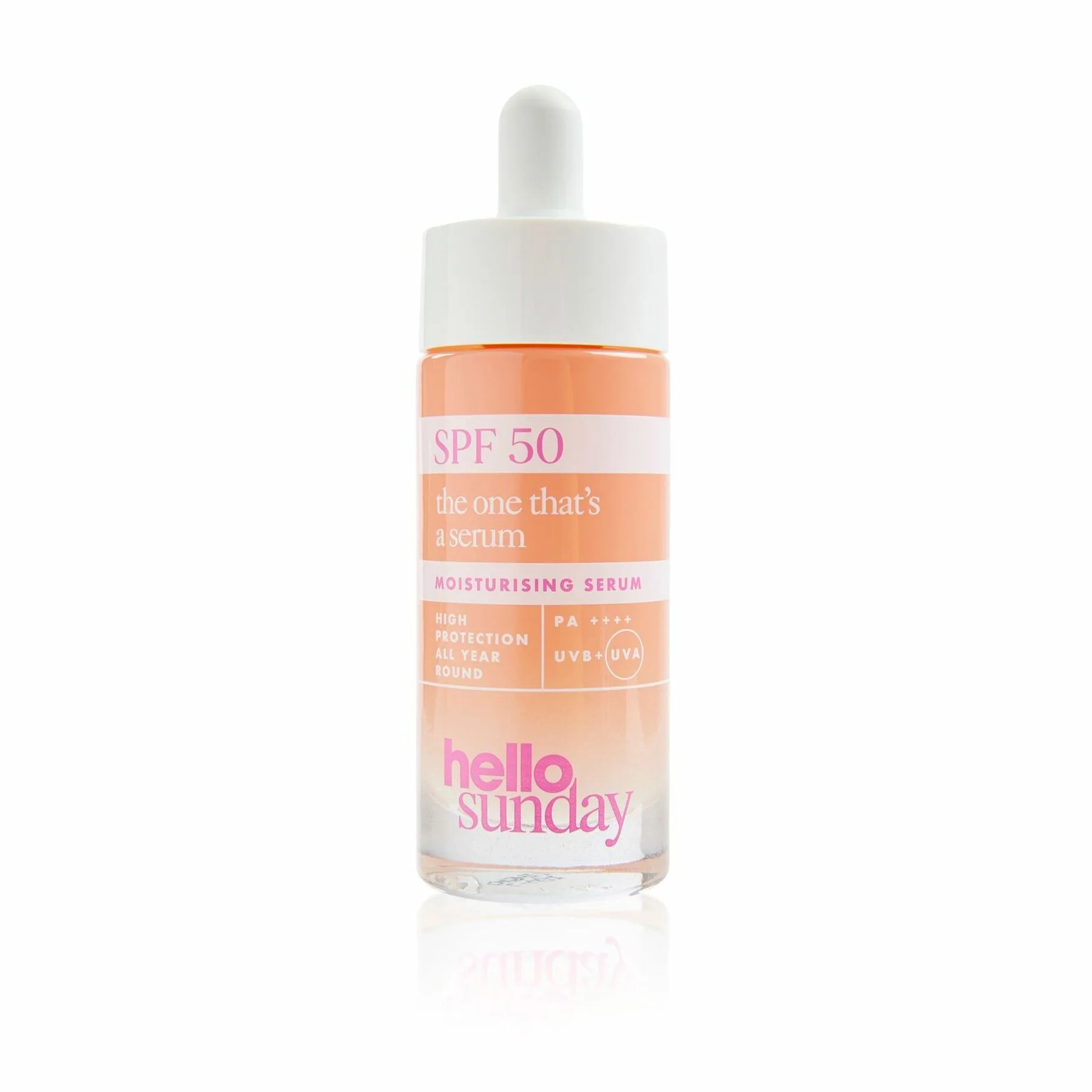 hello sunday the one that´s a serum Skyddande serum SPF 50 30 ml