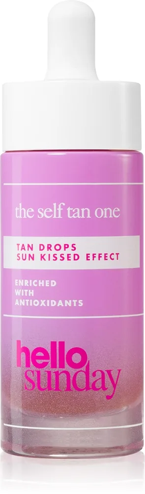 hello sunday the self tan one Brun-utan-sol ansiktsserum 30 ml