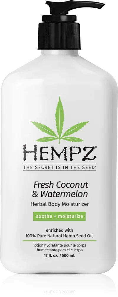 HEMPZ Fresh Coconut & Watermelon Återfuktande kroppslotion 500 ml