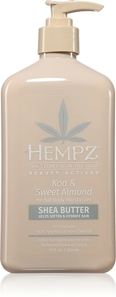 HEMPZ Koa & Sweet Almond Fugtende bodylotion 500 ml