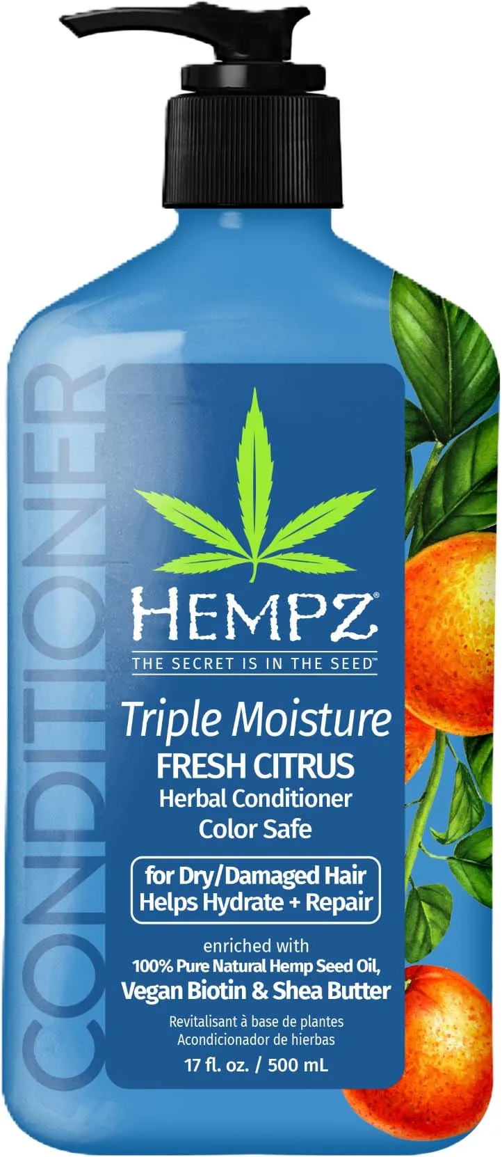 Hempz Triple Moisture Herbal Conditioner 500 ml