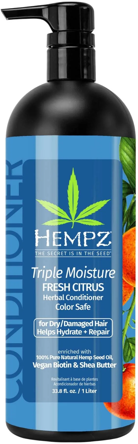 Hempz Triple Moisture Herbal Conditioner 1000 ml