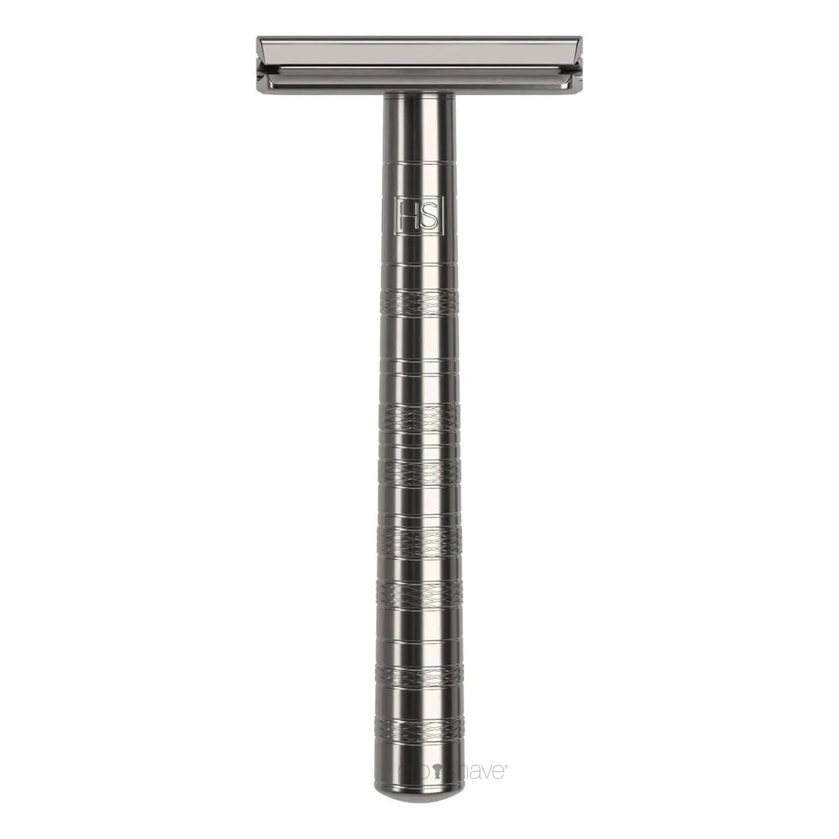 Henson Shaving Ti22 DE-skraber, TITANIUM - MEDIUM