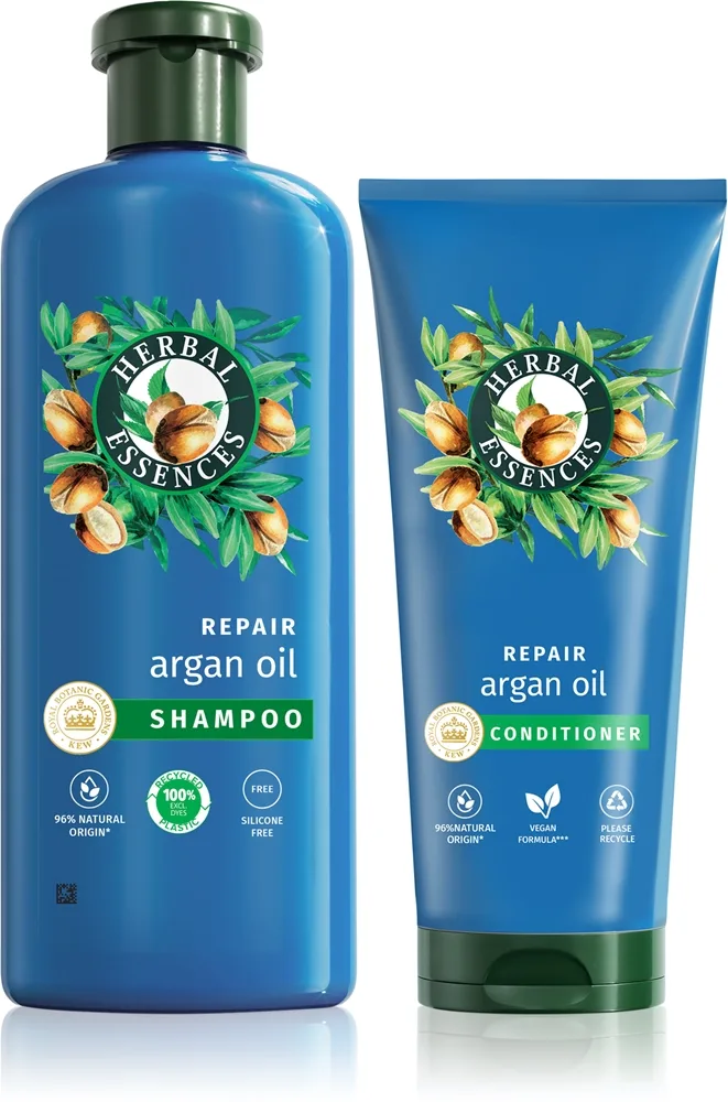 Herbal Essences Argan Oil Repair setti kosteuttava ja kiiltoa antava