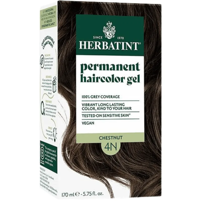 Herbatint 4N Hårfarve Chestnut (170 ml)