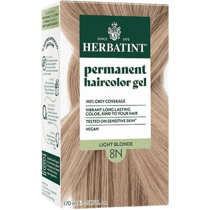 Herbatint 8N Hårfarve Light Blonde (170 ml)