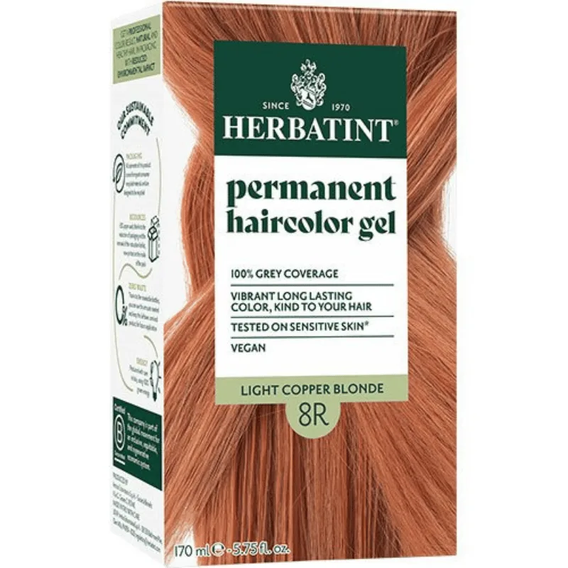 Herbatint 8R Hårfarve Light Copper Blonde (170 ml)