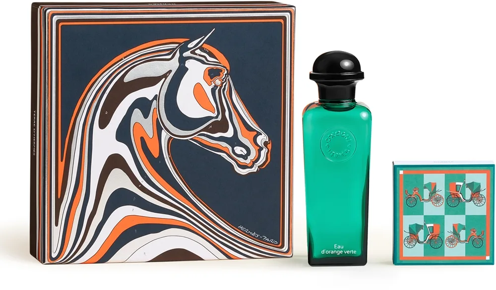 HERMÈS Eau d'orange verte Eau de Cologne Gift Set lahjasetti unisex