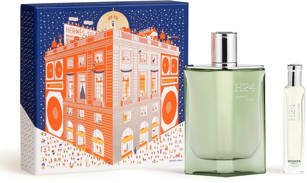 HERMÈS H24 Herbes Vives EDP Set Presentförpackning för män