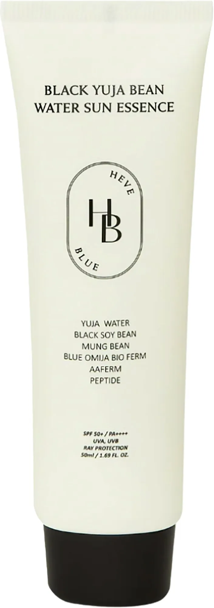 Heveblue Black Yuja Bean Water Sun Essence 50 ml