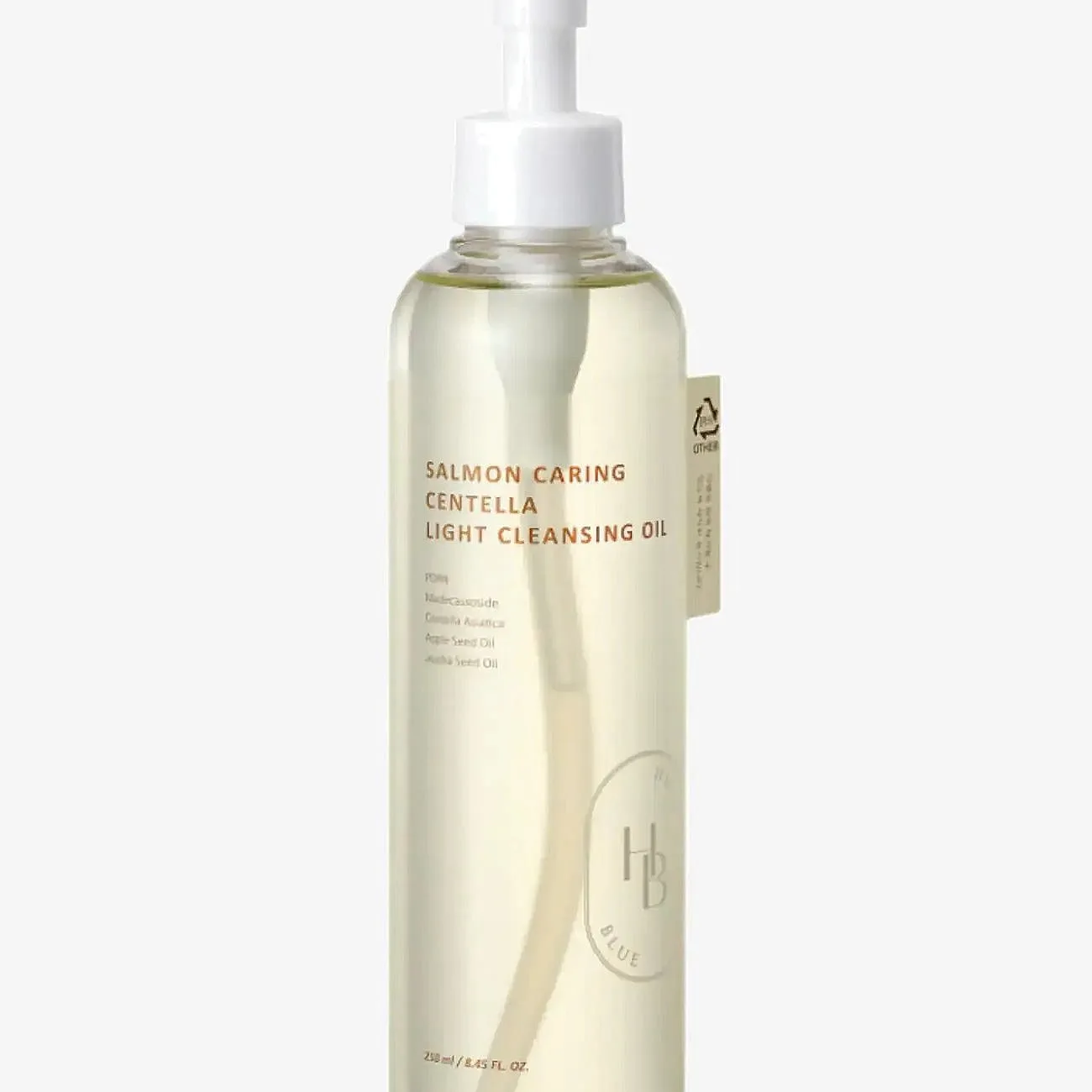 Heveblue Salmon Caring Centella Light Cleansing Oil - White - 240 ML