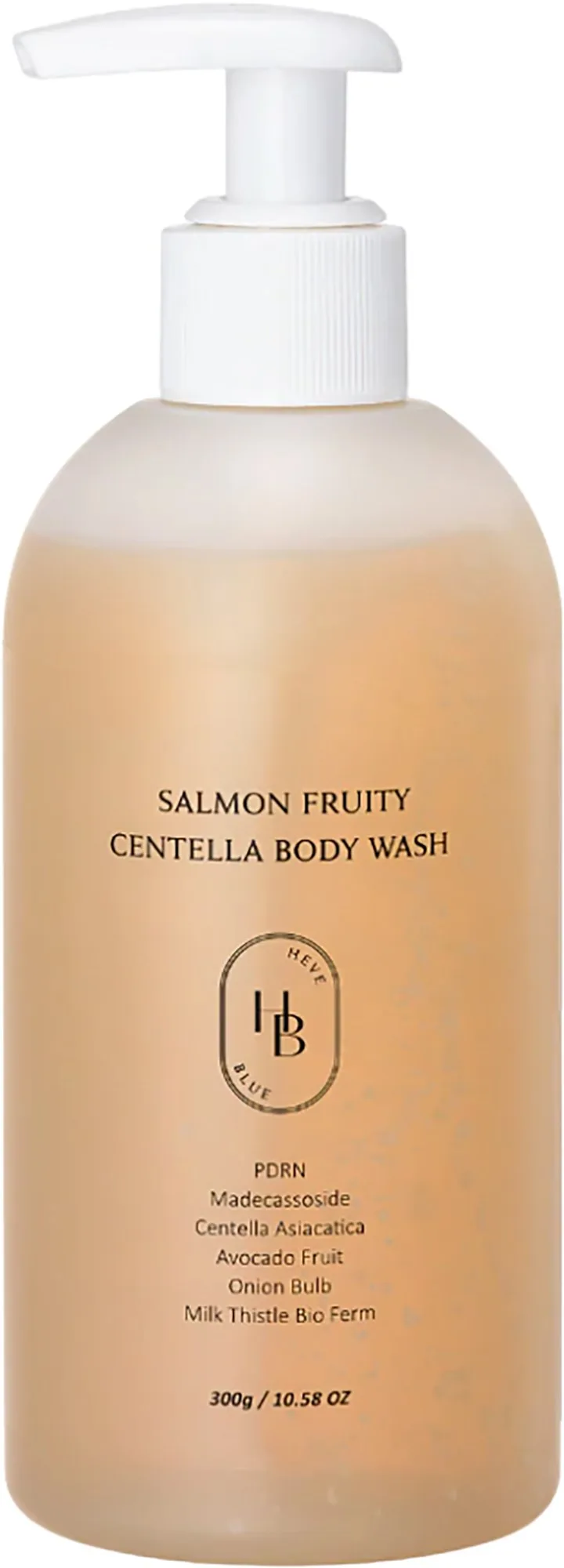 Heveblue Salmon Fruity Centella Body Wash - Nude - 300 ML
