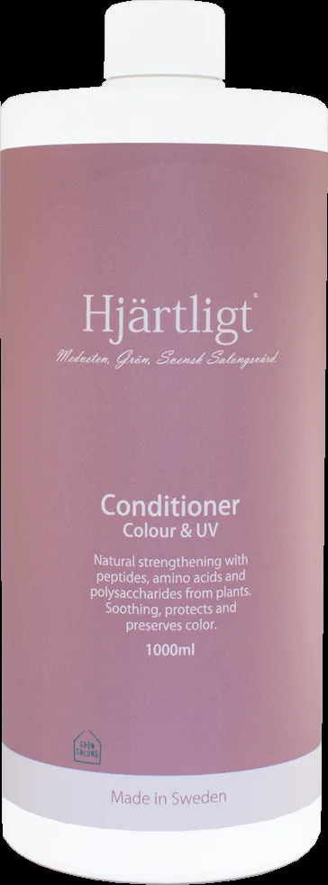 Hjärtligt Colour & UV  Conditioner Color & UV 1000 ml