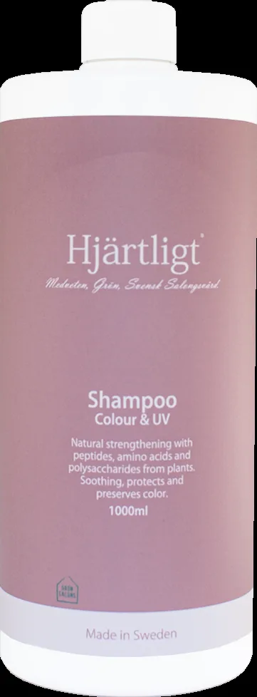 Hjärtligt Colour & UV  Shampoo Color & UV  1000 ml