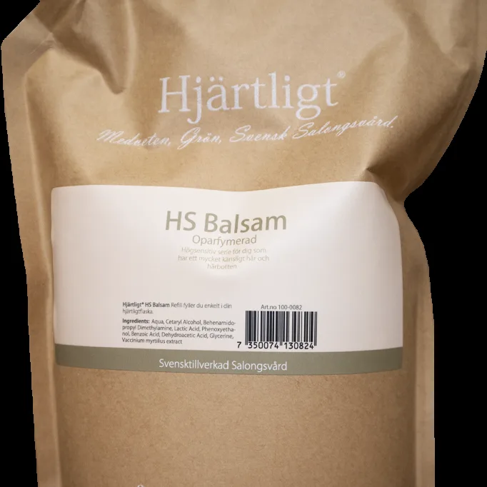Hjärtligt Högsensitiv Balsam Refill 1000 ml