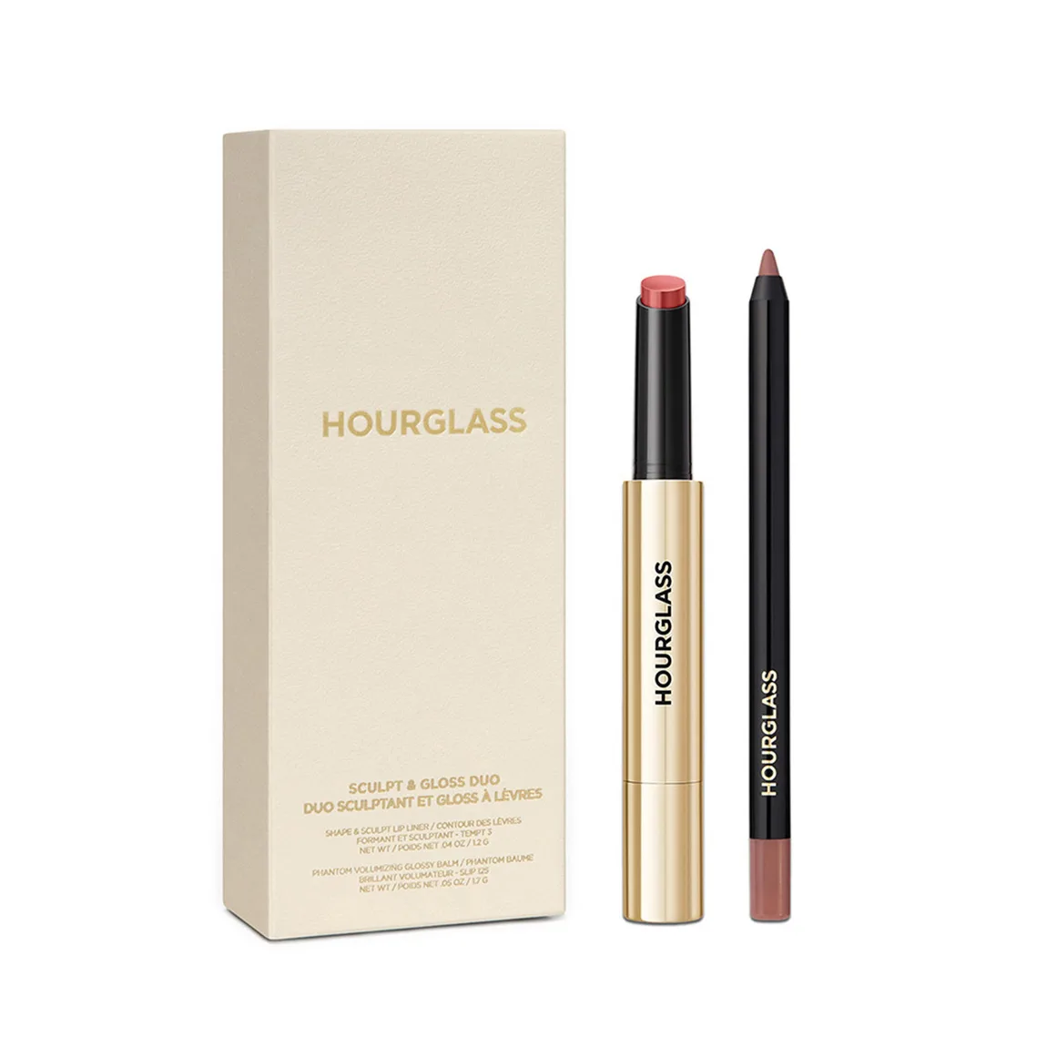 Sculpt and Gloss Duo Tempt 3 & Slip 125 Mid-tone Pink Beige