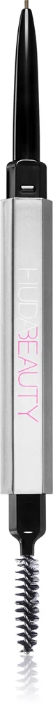 Huda Beauty Bombrows Microshade Brow Pencil kulmakynä kulmakarvoihin sävy Light Brown 0,02 g