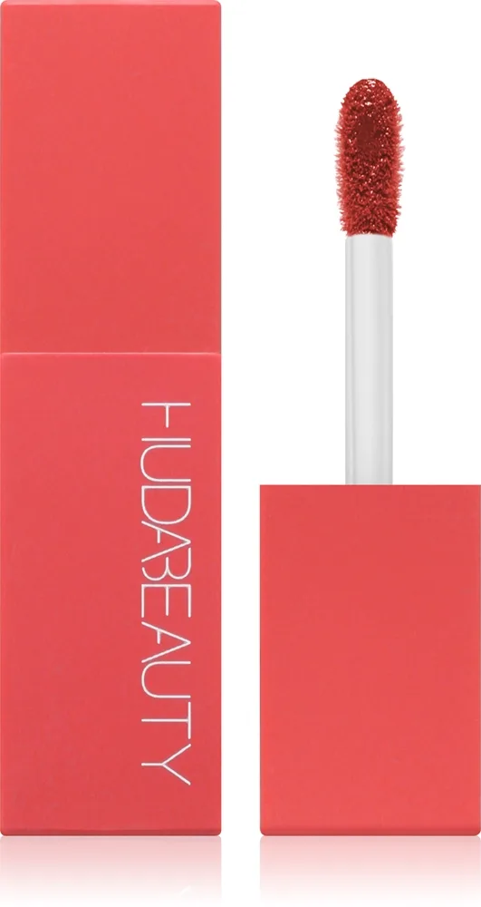 Huda Beauty Creamy Lip And Cheek Stain monitoiminen meikkituote huulille ja poskille sävy Coral Kiss 6 ml