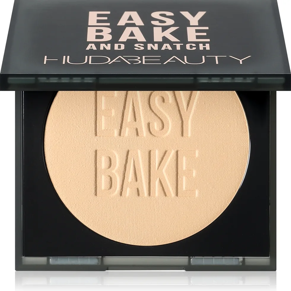 Huda Beauty Easy Bake and Snatch Brightening and Setting Powder kiinnityspuuteri välittömään kirkastukseen sävy Banana Bread 8.5 g