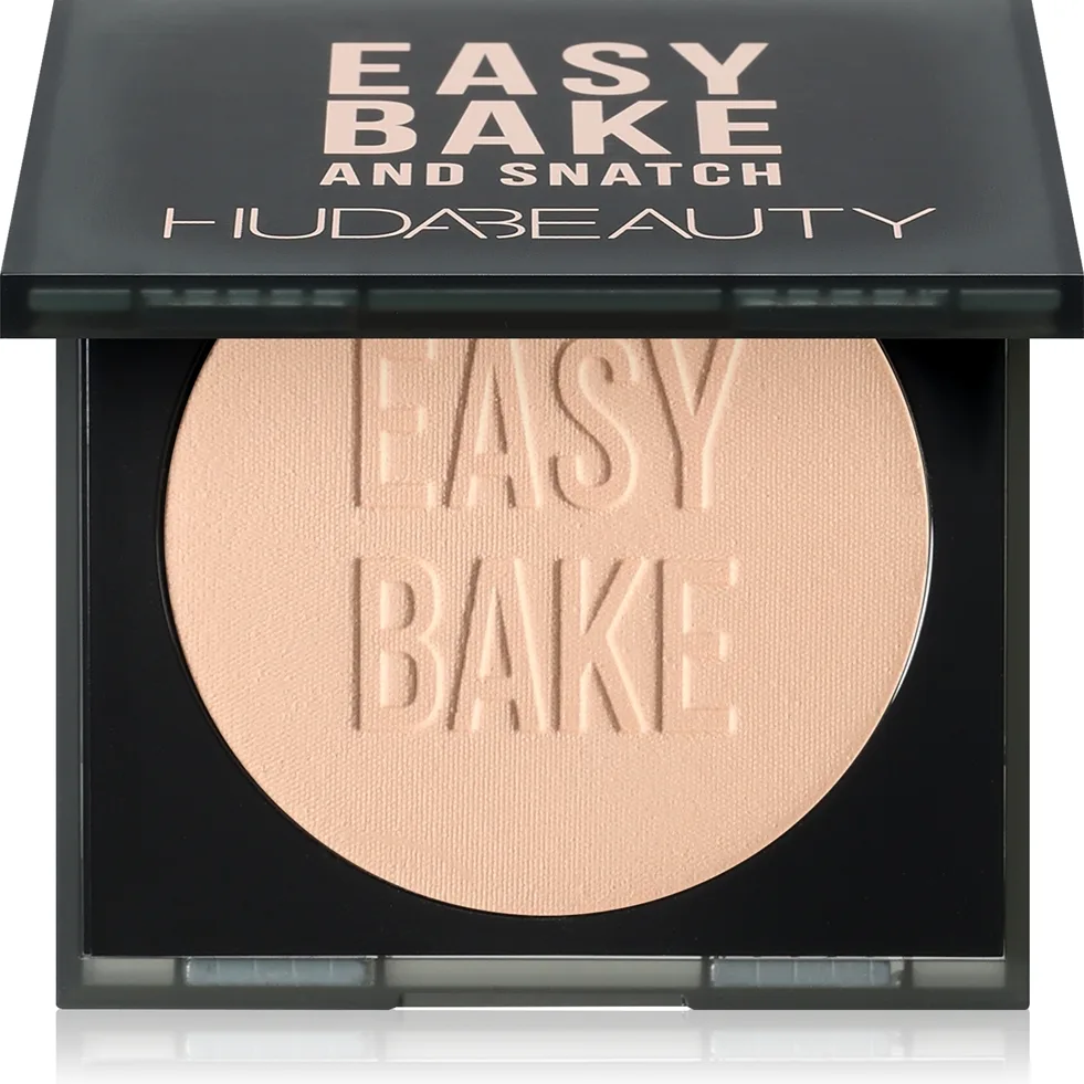 Huda Beauty Easy Bake and Snatch Brightening and Setting Powder kiinnityspuuteri välittömään kirkastukseen sävy Peach 8.5 g