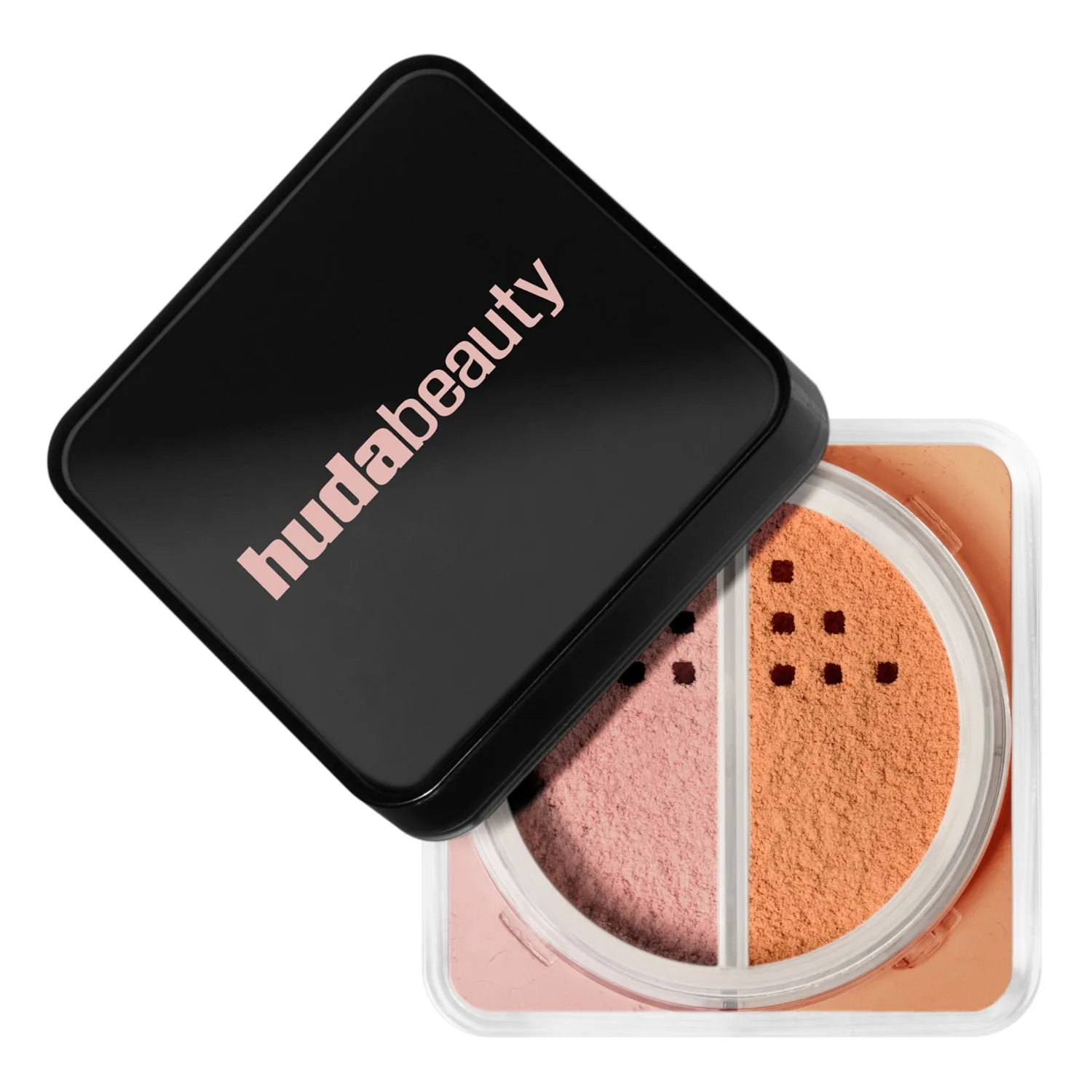 Huda Beauty - Easy Bake Loose Powder Duo - Løst Fikserende Puddersæt - Easy Bake Duo Pink Pumpkin - For Women