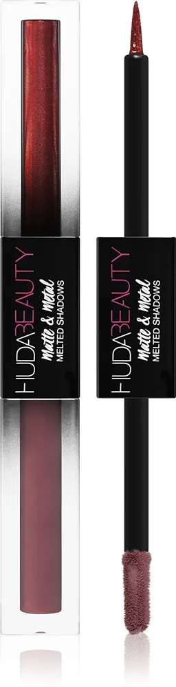 Huda Beauty Matte & Metal Melted nestemäinen luomiväri sävy Request Line and Slow Jams 2x2 ml