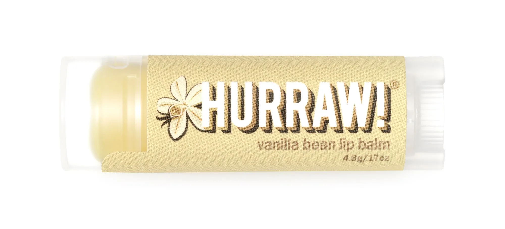 Hurraw Vanilla Bean Lip Balm 4,3 g