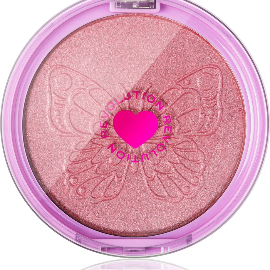 I Heart Revolution Butterfly Professionel highlight presset pudder Skygge Butterfly Radiance 10 g