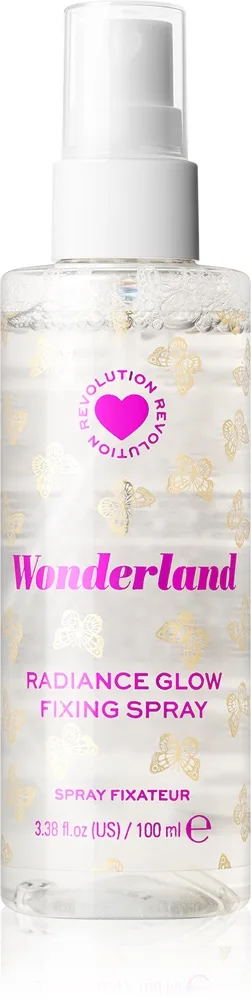 I Heart Revolution Butterfly Uppljusande fixerande spray med glitter Arom Sweet and Floral 100 ml